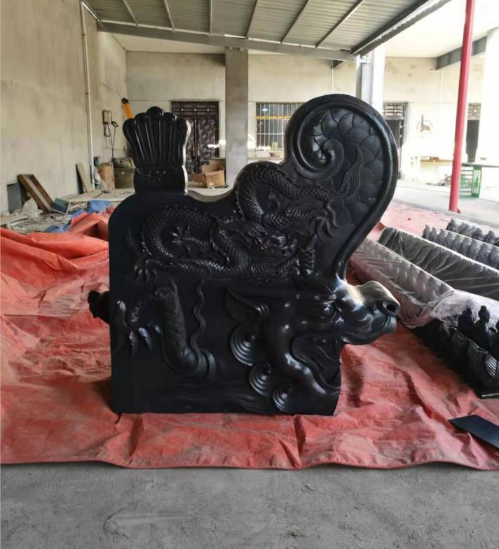 鑄鋁仿古正吻