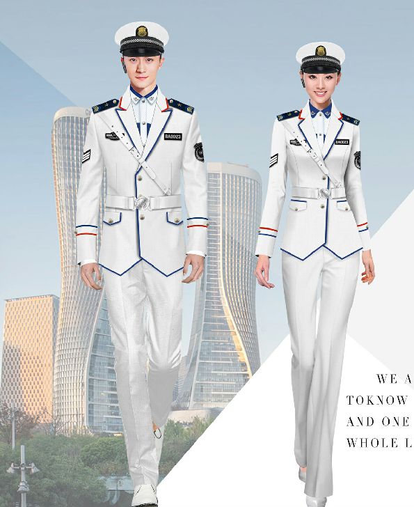 春秋式保安服裝圖片